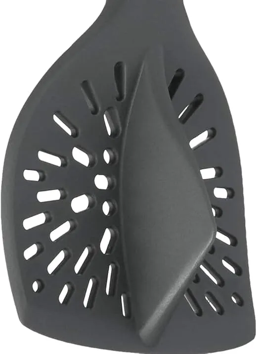 Tovolo Ground Vegetable, Kitchen Tool With Comfortable Grip, Dishwasher-Safe & BPA-Free Silicone & Nylon Meat Chopper, Charcoal