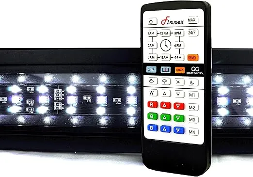 Finnex Planted+ 24/7 LED KLC Aquarium LED Light, Controllable Full Spectrum Fish Tank Light, 30 Inches