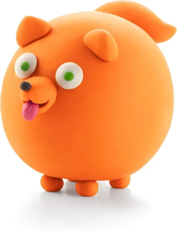 Fat Brain Toys Hey Clay Dog Story - Arts & Crafts Clay Set for Kids Ages 6 to 10