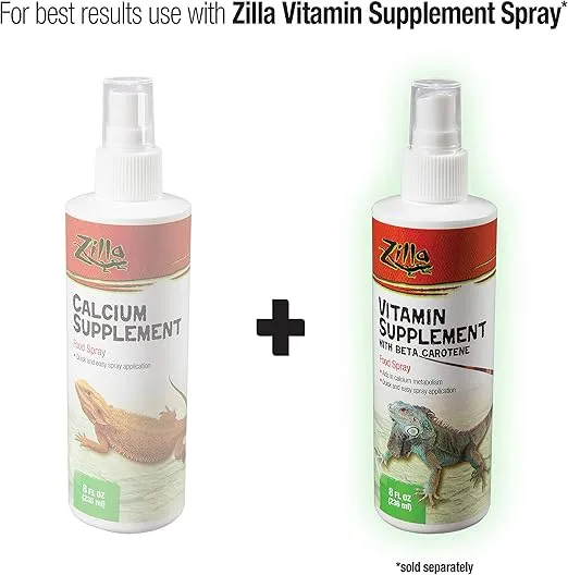 Zilla Calcium Supplement Spray 8 oz.
