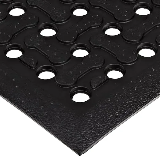 Notrax T18 Superflow Lightweight Anti-Fatigue Workstation Mat, 3' X 5' Black, Model Number: T18S0035BL