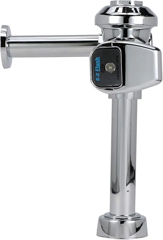 Zurn ZER6000PL-HET-CPM AquaFlush Plus PL ZER Exposed Sensor Diaphragm Flush Valve with 1.28 GPF and Metal Cover in Chrome