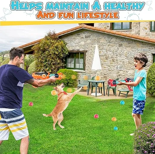 Shooting Game Toy for Age 6, 7, 8, 9, 10+ Years Old Kids, Girls, Boys - Foam Ball Popper Air Guns Toy & 36 Foam Bullet Balls, Sniper Kids Gun Toy Indoor Outdoor Yard Games, Xmas Gift Idea for 6-12+