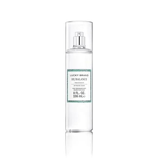 Lucky Brand Re/Balance The New Sustainably-Inspired & Harmonious Mood-Evoking Unisex Fine Fragrance Mist For Women & Men, 8.0 Fl Oz (Pack of 1)