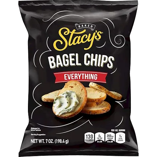 Stacy's Everything Flavored Bagel Chips, 7 Ounce Bag