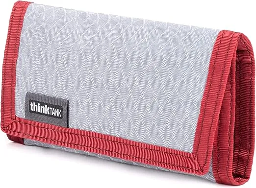 Think Tank Photo Cards & Power Memory Card and Battery Wallet (Chili Pepper Red)
