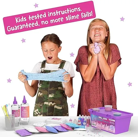 Original Stationery Unicorn Slime Kit, Slime Kit for Girls 10-12 to Make Amazing Unicorn Slime for Girls and Glow in The Dark Unicorn Slime for Kids, Fun Holiday Gifts for Christmas and Thanksgiving