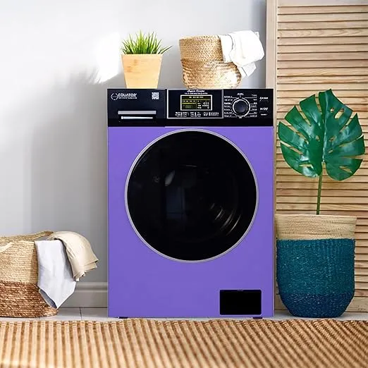 Equator All-In-One VENTED/VENTLESS Washer-Dryer 1.9cf/18lb 1400RPM 110V (Periwinkle/Black)