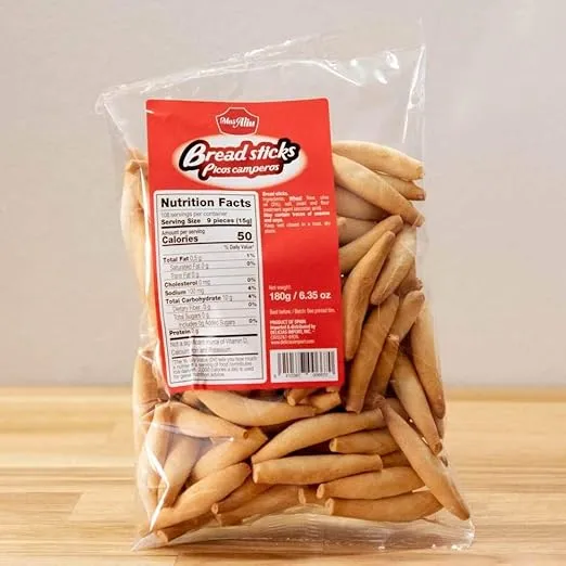 Mas Aliu Bread Sticks Picos Camperos Net.Wt 180 g