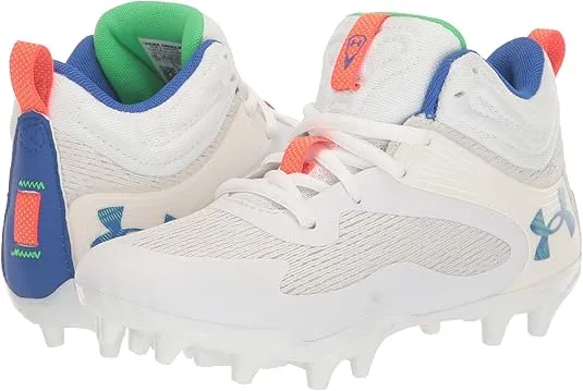 Under Armour Kids' Grade School Command MC Mid Lacrosse Shoe