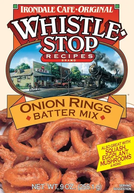 Original WhistleStop Cafe Recipes | Onion Ring Batter Mix (3 Pack)