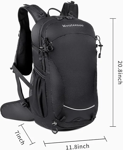 Mountain Biking Backpack for MTB, Cycling and Bike Commuter Backpack for Men and Women (Black)