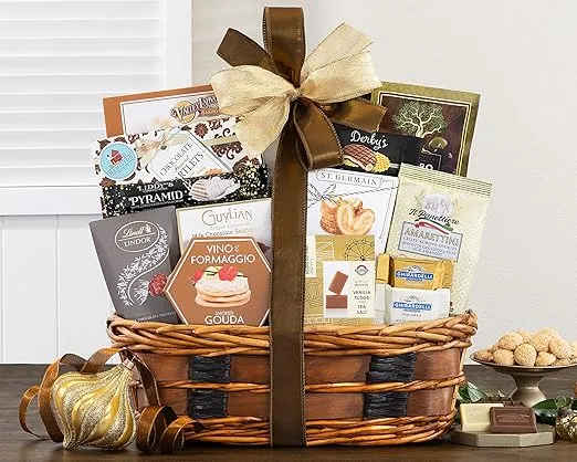 Wine Country Gift Baskets The Bon Appetit Gourmet Gift Basket Gift for Families College Students Appreciation Thank You Congratulations Get Well Soon Care Package