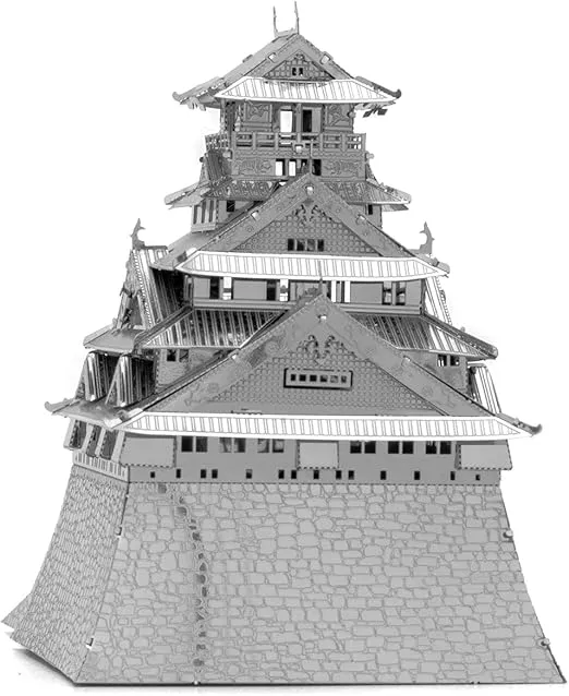 Fascinations Metal Earth Premium Series Osaka Castle 3D Metal Model Kit