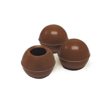 IFI Gourmet Milk Chocolate Truffle Shell - 504 Count | Premium Belgian Chocolate, All-Natural, Perfect for Mousse, Liqueur & Truffle Paste Filling