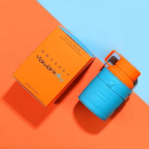 Armaf Odyssey Mandarin Sky for Men Eau de Parfum Spray, 3.4 Ounce