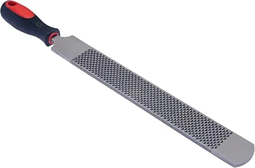 Hoof Rasp for Horses, Horseshoe File, 18 Inches Black Farrier Hoof Rasp Tool with Handle, Suitable for Repair Horse Hooves, Goat Hooves, Cow Hooves and Wood Working