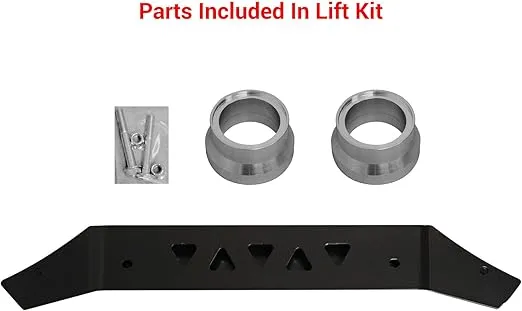 SuperATV 2 Inch UTV Lift Kit for 2015/2016 / 2017/2018 / 2019/2020 Polaris RZR 900 - Run Up to 28'' Tires | Bolt-on Design | Maintains Steering Radius & Suspension Travel | Steel brackets
