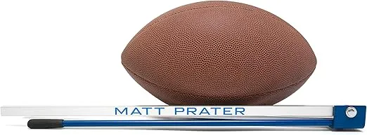 Murray Sporting Goods Matt Prater Premium Football Kicking Tee Holder - Football Training Accessory for Field Goal Kickers - Kicking Tee Storage Bag & Downloadable PDF Included
