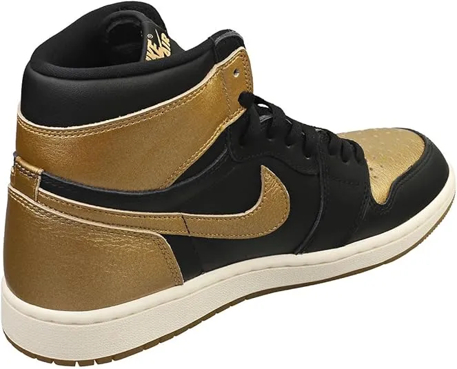 Air Jordan 1 Retro High OG Yellow Ochre (DZ5485-071, Black/Sail/Metallic Gold)
