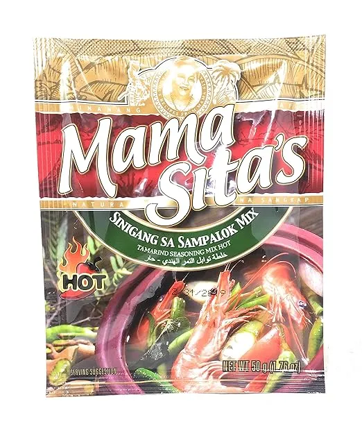 Mama Sita's Sinigang Sa Sampalok Mix Tamarind Seasoning Mix Hot 50g (1.76oz) 1 Pack