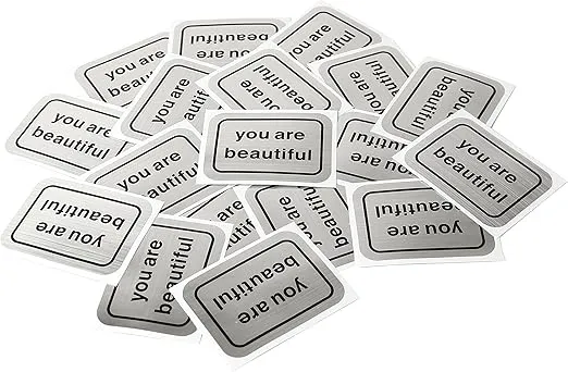 You Are Beautiful Stickers - Inspirational Sticker Pack