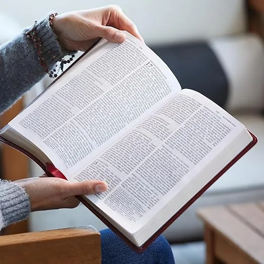 NRSV Large Print Standard Catholic Bible, Black Leathersoft (Comfort Print, Holy Bible, Complete Catholic Bible, NRSV CE): Holy Bible