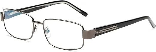 Foster Grant Men's Wes Multifocus Reading Glasses Rectangular