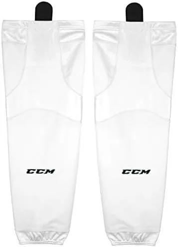 CCM 6000 Performance Hockey Socks (Senior 30"", White), Multiple
