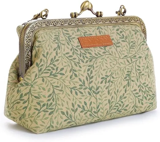evoon Womens Cosmetic Pouch Bag Clutch Purses for Ladies, Essential Oil Carrying Cases Box for doTERR Youg Living Oils 5ml 10ml 15ml Bottles