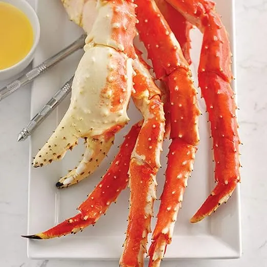 Lobster Gram 2 Pounds Alaskan Crab Legs – Fresh and Fast Delivery – From the No 1 Seafood Food Delivery Company – From the Bering Sea, perfect for crab lovers, Crab, 32 Ounce
