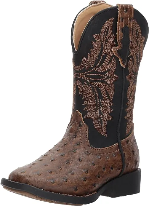 Tin Haul Unisex-Child Jed Traditional Cowboy Boots