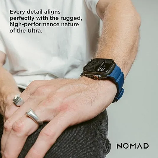NOMAD Apple Watch Sport Band Rocky Point Apple Watch Band with Titanium Hardware, Adventurous Rugged Apple Watch Band for Men and Women - Apple Watch Ultra Band