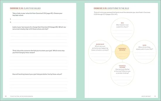 The Motivational Interviewing Workbook: Exercises to Decide What You Want and How to Get There