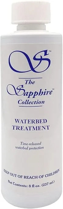 Blue Magic Sapphire Waterbed Treatment - Extends Waterbed Life, Easy to Use, Suitable for All Waterbeds, Long-lasting Formula, Premium Maintenance Solution, 8 fl oz Bottle
