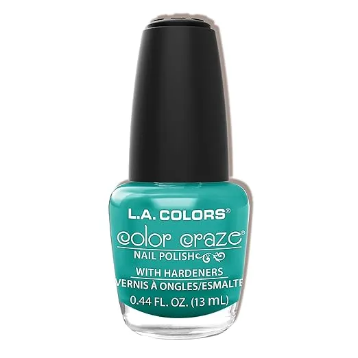 L.A. COLORS Color Craze Nail Polish, Static Electricity CNP421