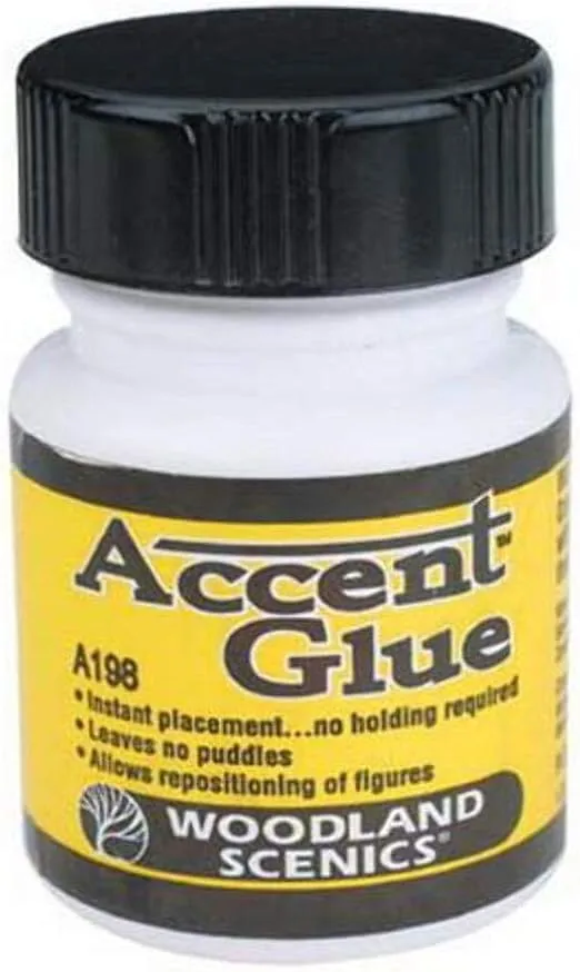 Accent Glue 1.25 oz. Woodland Scenics