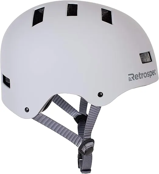 Retrospec CM-1 Bicycle / Skateboard Helmet for Adult Commuter, Bike, Skate , Matte Slate, 51-55 cm / Small