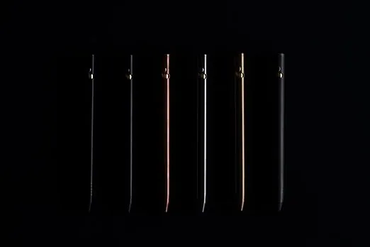 BIG IDEA DESIGN Slim Bolt Action Pen (Titanium Raw)