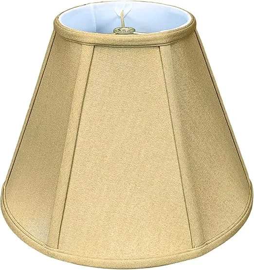 Royal Designs Deep Empire Lamp Shade, Antique Gold, 6 x 12 x 9.25