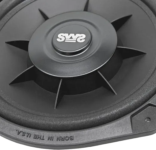 Earthquake Sound SWS-8Xi 8-inch Shallow Woofer System Under-the-Seat Subwoofer, 2-Ohm (Single)
