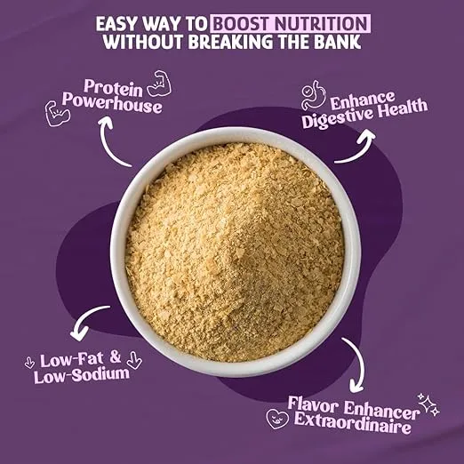 Country Life Nutritional Yeast Flakes with B-12, Fortified, Vegan, High Protein, Bulk Bag, 3lb