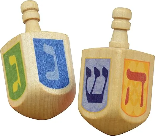 Dreidels - 2 Pack - Made in USA