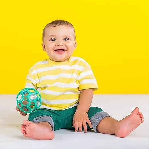 Bright Starts Soothers & Shakers 7pc Gift Set - BPA-Free Baby Rattles, Teethers and Stroller Toys, Unisex, Newborn+