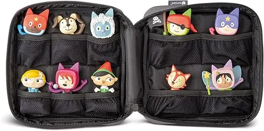 Tonies Carrying Case - Secure Protection for up to 10 Characters - Gray