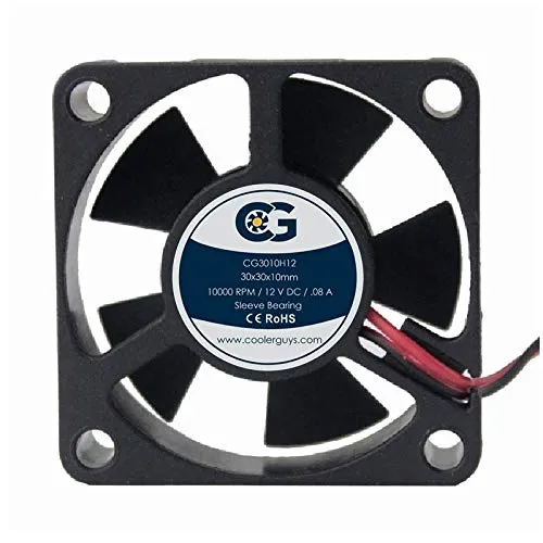 Coolerguys 30mm (30x30x10) 12V Cooling Fan