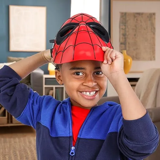 Marvel Spider-Man Glow FX Mask, Light-Up Role Play Toy, Super Hero Toys for Kids Ages 5+