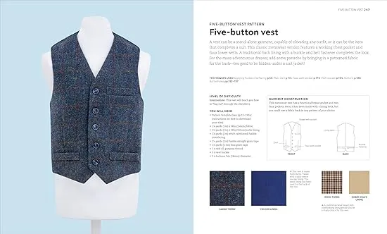 The Tailoring Book: Measuring. Cutting. Fitting. Altering. Finishing
