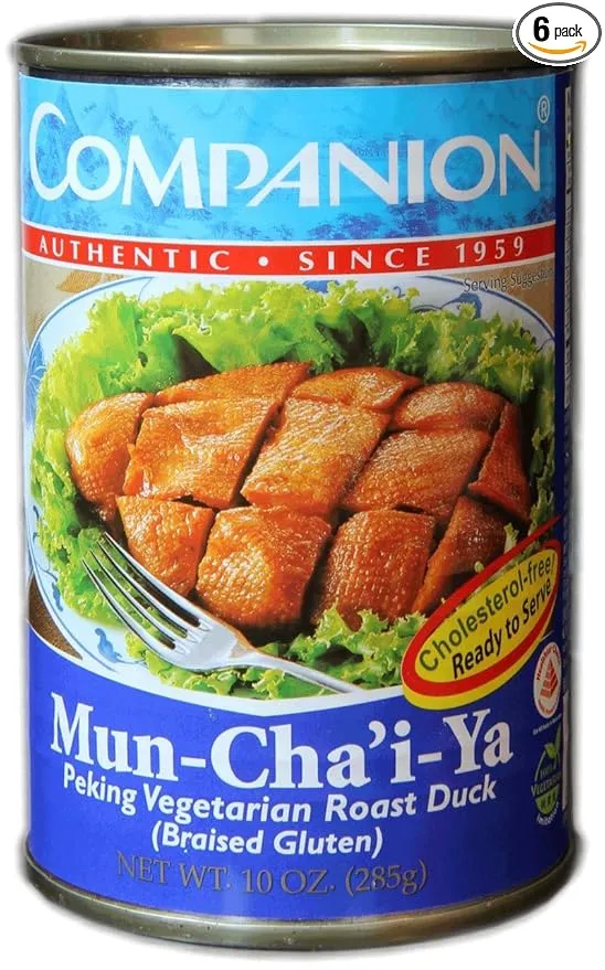 Companion - Peking Vegetarian Roast Duck, 10 oz. Can (Pack of 6)