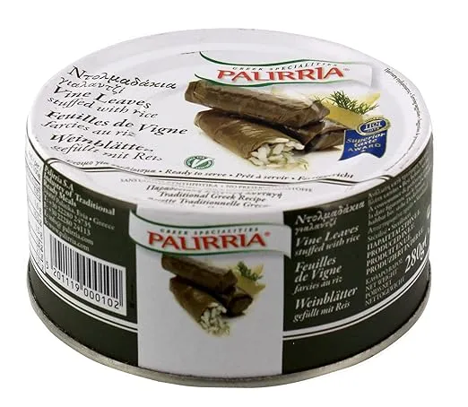 Palirria Stuffed Vine Leaves 280 Gram Can